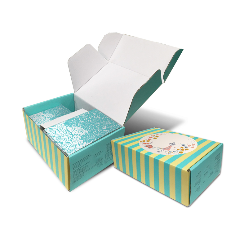 B-24 Mailer product box with inserts